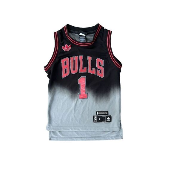 Derrick Rose Chicago Bulls Adidas Swingman Basketball Jersey Boys sz S (8) Fade - Picture 1 of 3
